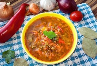 Дал из маша с помидорами 🍲