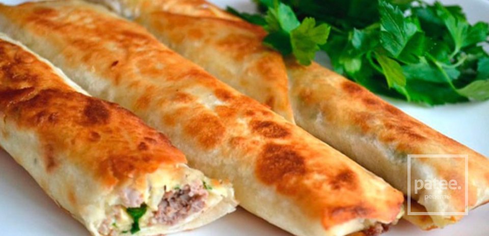 Вкуснейшее блюдо из тонкого лаваша 🫓 - Шаг 1