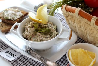 Бутербродная намазка с запечённой скумбрией