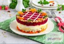 Салат Любовница с изюмом орехами и курицей