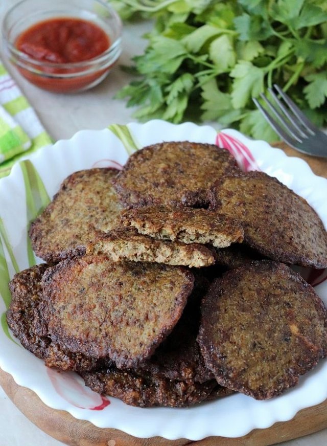 Печеночные оладьи с картошкой 👍🏼