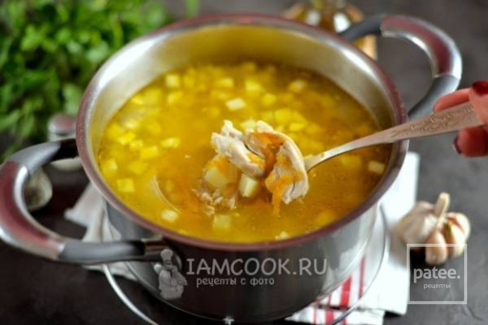 Куриный суп с кабачком и вермишелью 🍲 - Шаг 7
