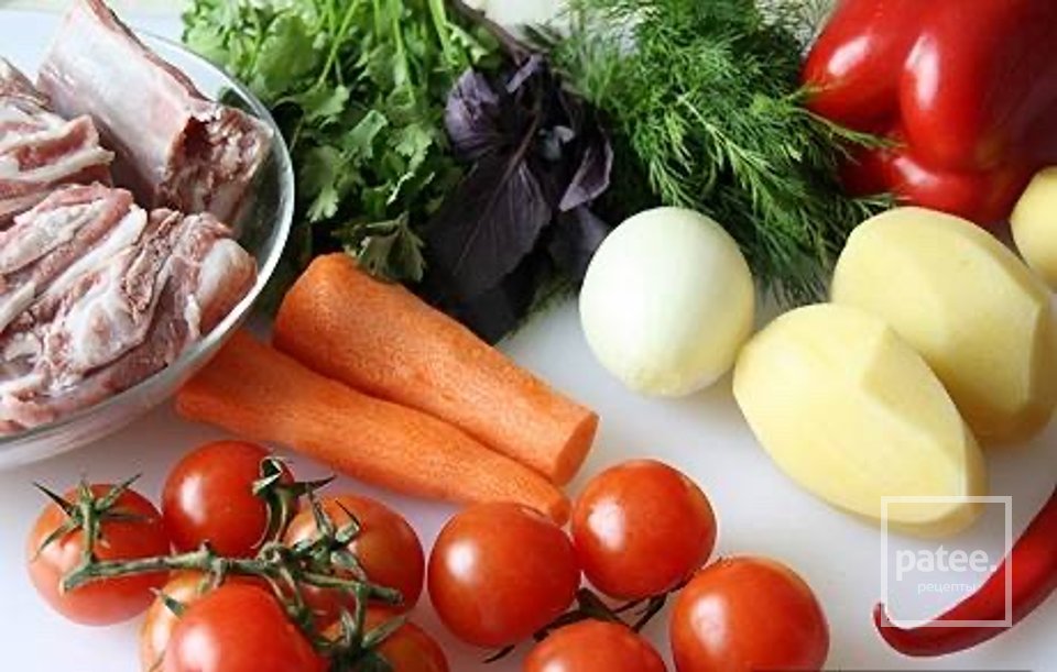 Шурпа кайнатма 🍲 - Шаг 1