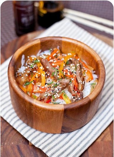 Стеклянная лапша с говядиной и сладким перцем 🥩 - Шаг 1