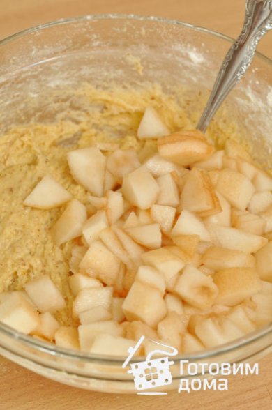 Королевский Пирог с грушами и шоколадом 🍰 - Шаг 11