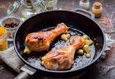 Куриные голени на сковороде 🍗