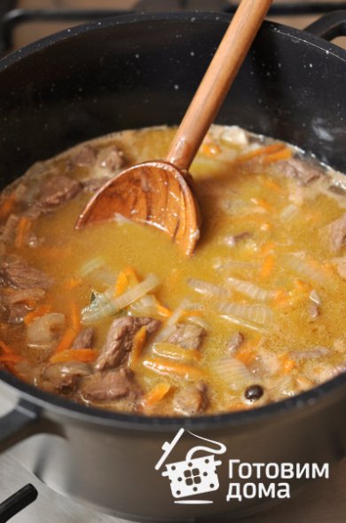 Перловая каша с говядиной 🥩 - Шаг 6