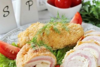 Кордон блю в духовке (из курицы) 👍🏼