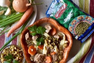 Узбекский суп «Мош угра»🍲