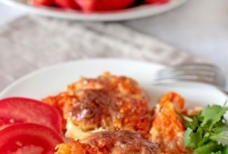 Горбуша под луково-морковной шубой в духовке 🐟