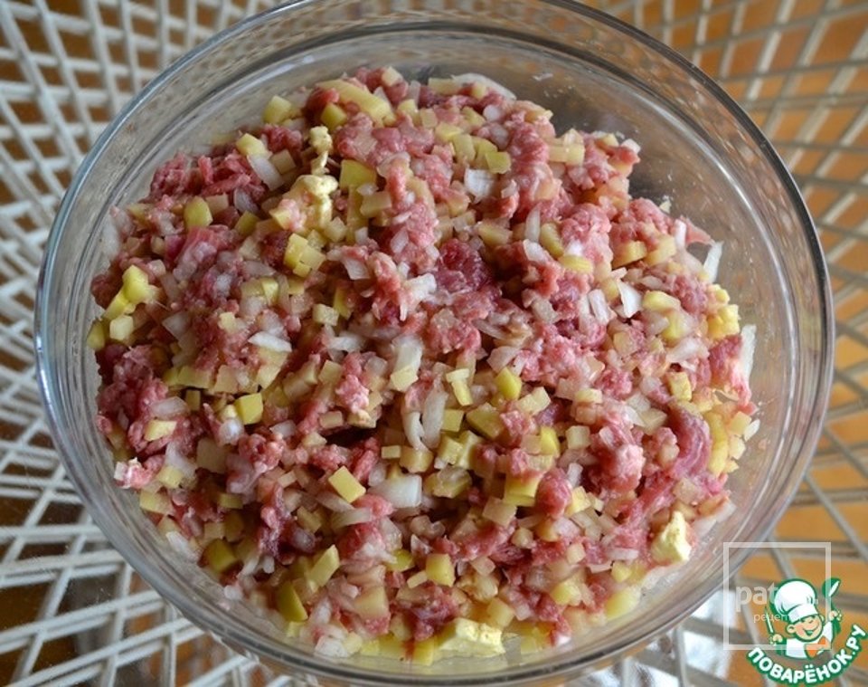 Татарский мясной пирог 🥧 - Шаг 5