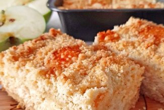 Королевская ватрушка с яблоками и творогом 🍰