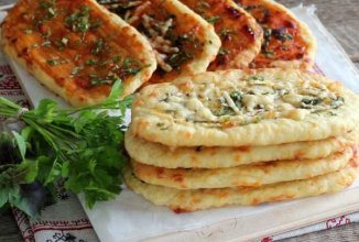 Лепёшки с сыром в духовке 🫓