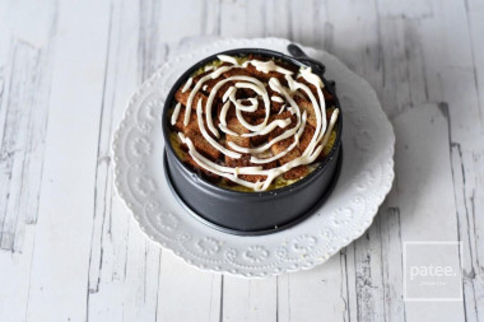 Салат: курица под кайфом с маком 🥗 - Шаг 11