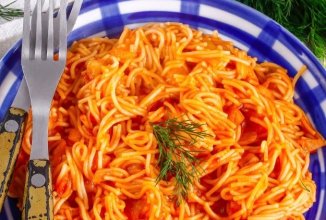 Вермишель в томатном соусе 🍝