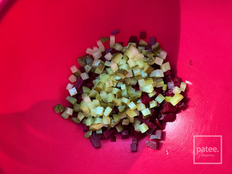 Овощной салат, альтернатива винегрета. - Шаг 2