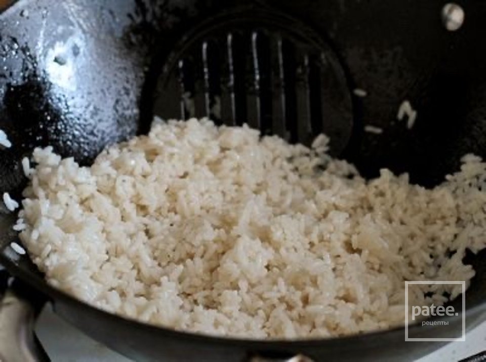 Жареный рис с ветчиной и горошком по-китайски 🍚 - Шаг 2