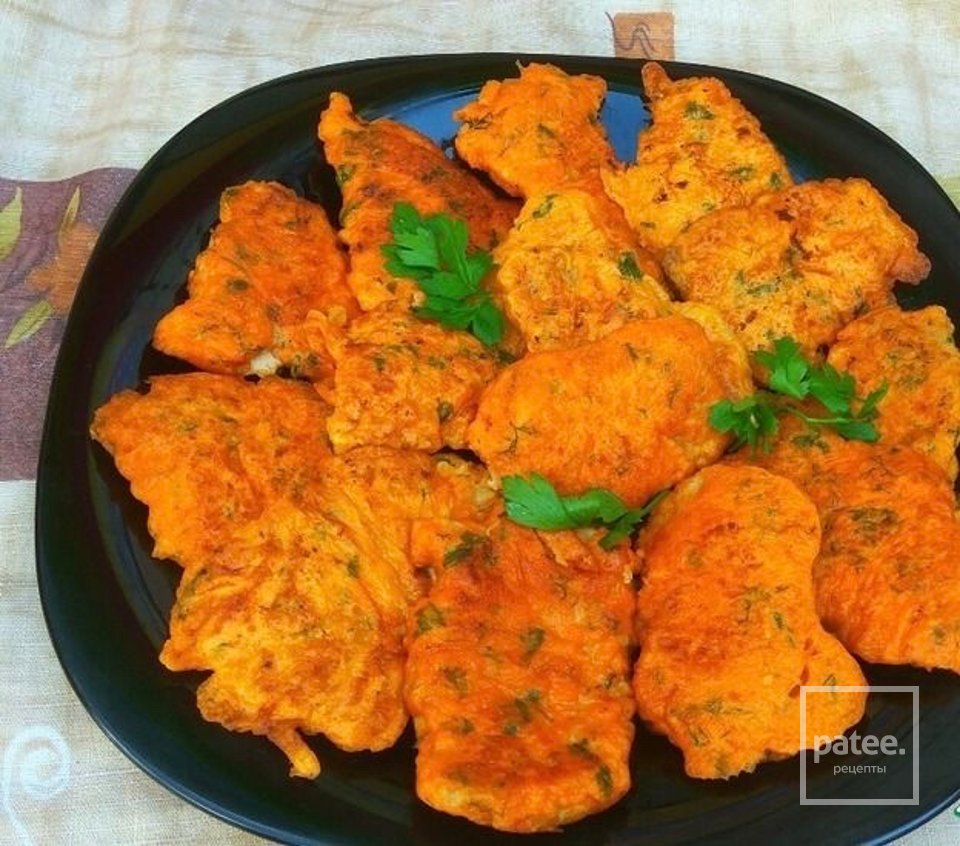 Свиные отбивные в томатно-сырном кляре 🥩 - Шаг 1