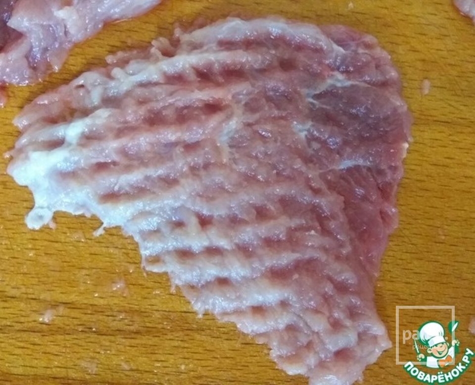 Свиные отбивные в томатно-сырном кляре 🥩 - Шаг 2