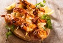 Креветки на шпажках 🍤