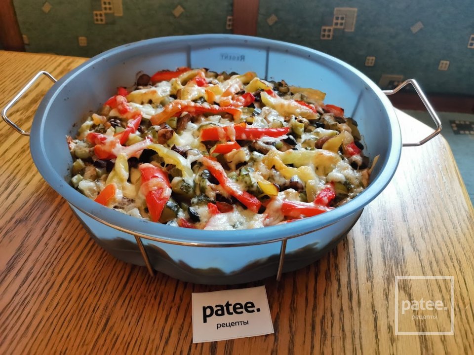 Пицца из цельнозерновой муки на кефире - Шаг 13