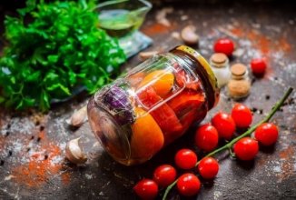 Помидоры с базиликом на зиму 🍅