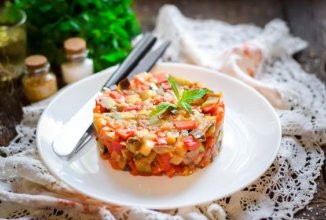 Овощное рагу с баклажанами 👍🏼