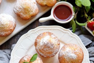 Творожные кексы (маффины) в силиконовых формочках 🧁