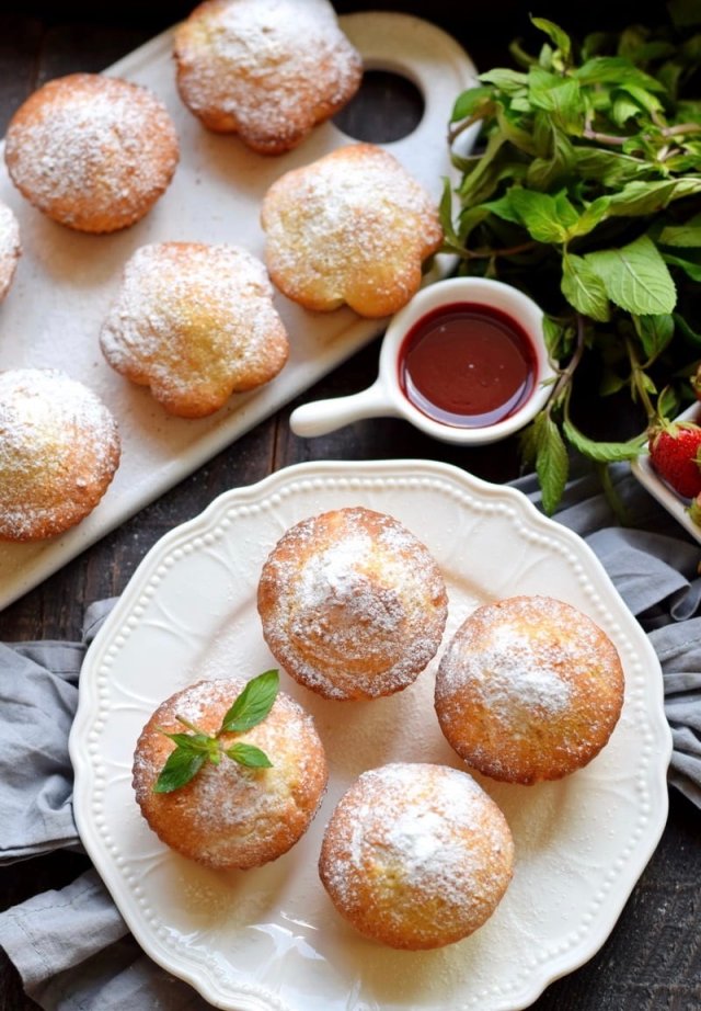 Творожные кексы (маффины) в силиконовых формочках 🧁