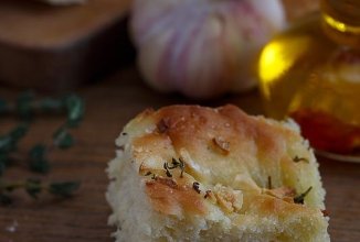 Фокачча с тимьяном и чесноком 👍🏼