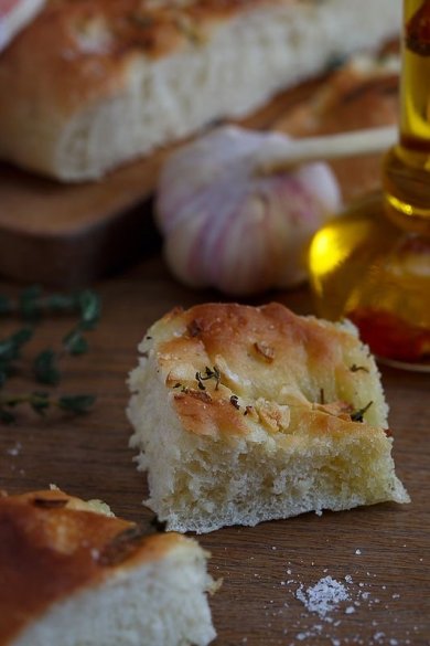 Фокачча с тимьяном и чесноком 👍🏼 - Шаг 6