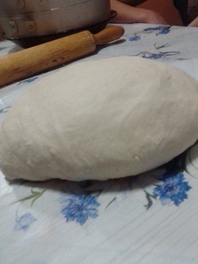 Манты с капустой и салом. - Шаг 1