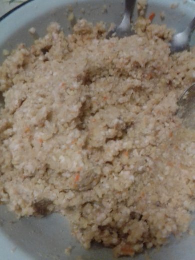 Манты с капустой и салом. - Шаг 2