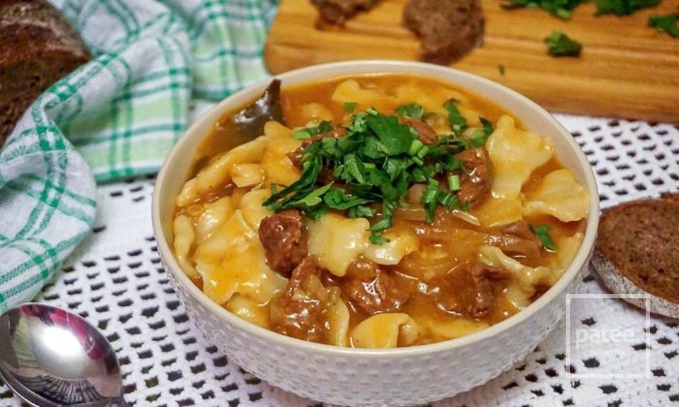 Манпар по-казахски 🍲 - Шаг 1