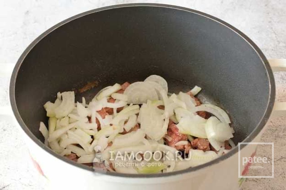 Жаркое-соус по-домашнему с зеленым горошком 🥩 - Шаг 3