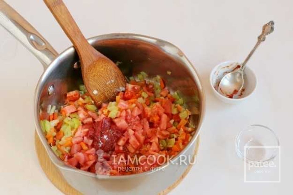 Факес (греческий суп с чечевицей) 🍲 - Шаг 7