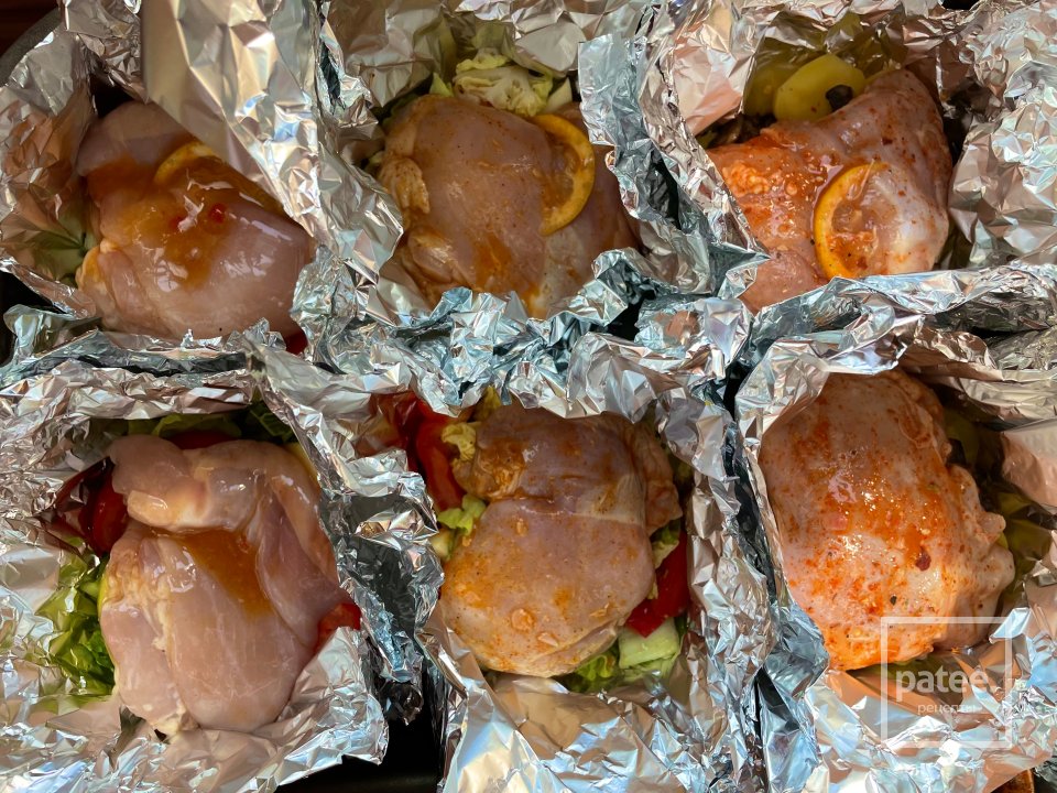 Куриное филе с овощами. - Шаг 5