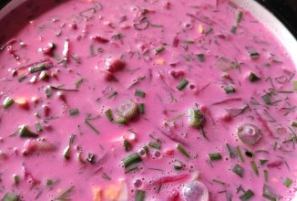 Холодник на кефире