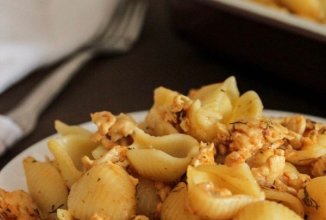 Макароны, запечённые с куриным фаршем в духовке 👍🏼