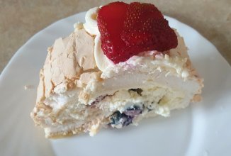 Меренговый рулет