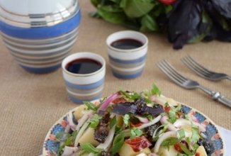 Теплый картофельный салат по-грузински🥗