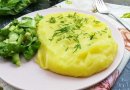 картофельное пюре с зеленью