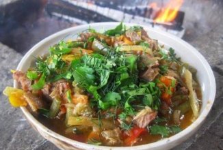 Лагман в казане