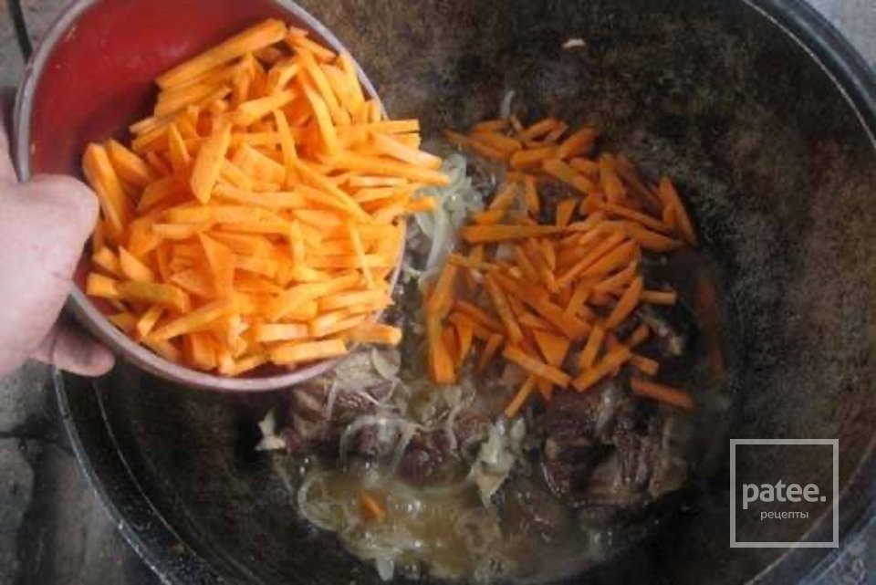 Лагман в казане - Шаг 4