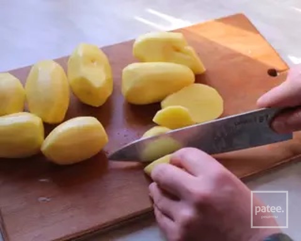 Шурпа в казане на костре - Шаг 2