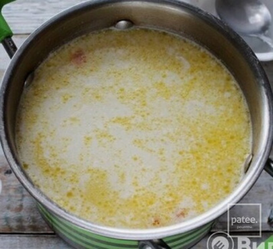 Сырный суп с рыбой - Шаг 1