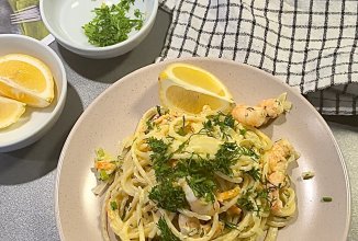 ПАСТА С КРЕВЕТКАМИ