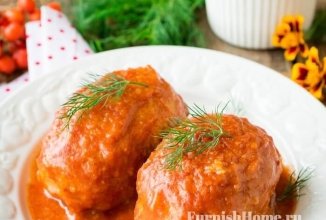 Ленивые голубцы в томатном соусе 👍🏼