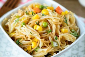 Жареная вермишель с овощами 🍝