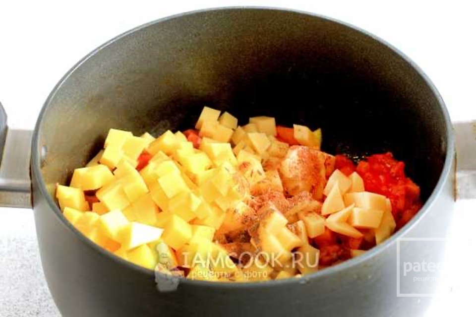 Мастава с фрикадельками (узбекский суп) 🍲 - Шаг 7